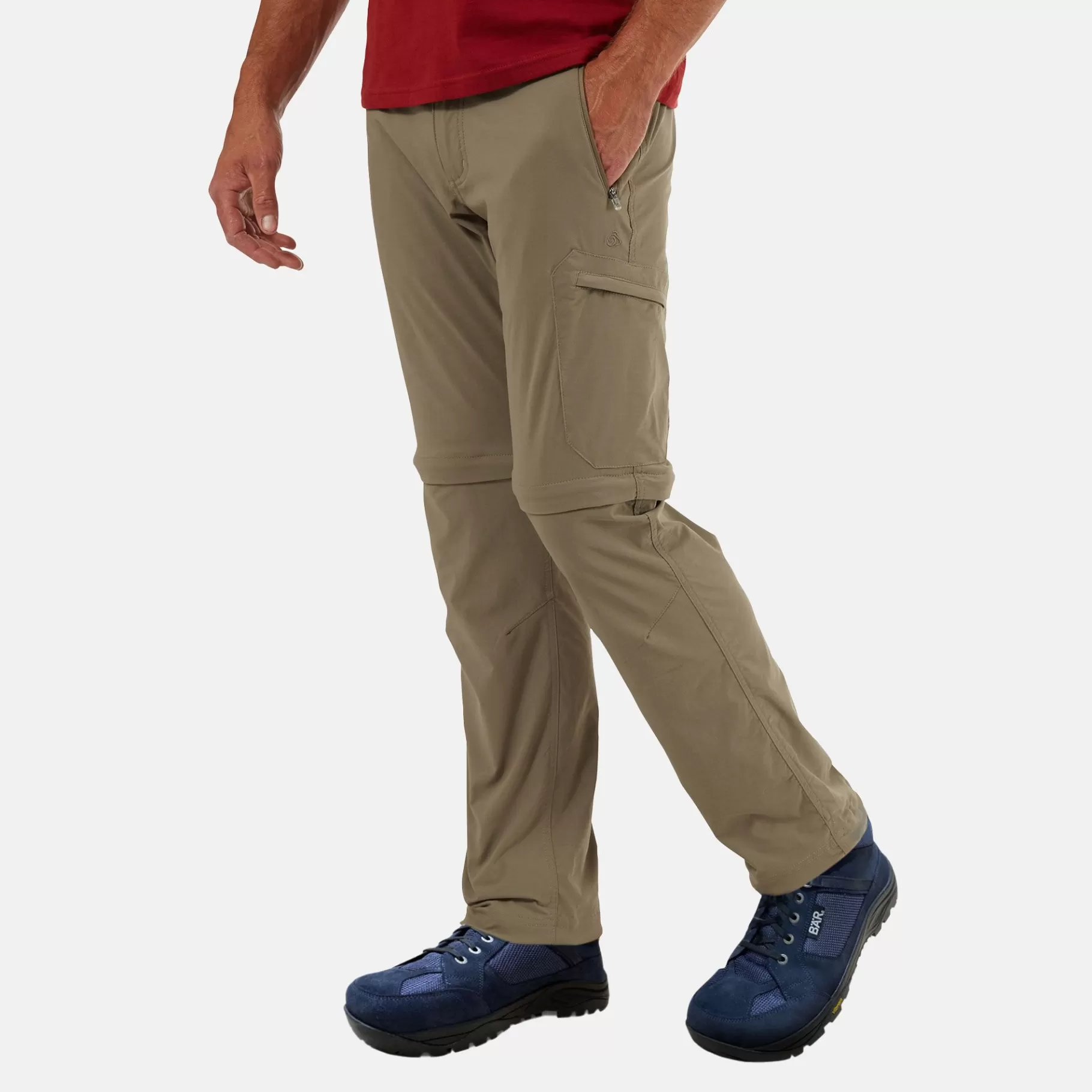 BÄR shoes Zip trekking trousers men